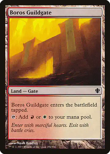 Boros Guildgate - c13 Spoiler
