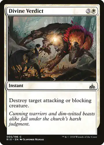Divine Verdict - rix Spoiler