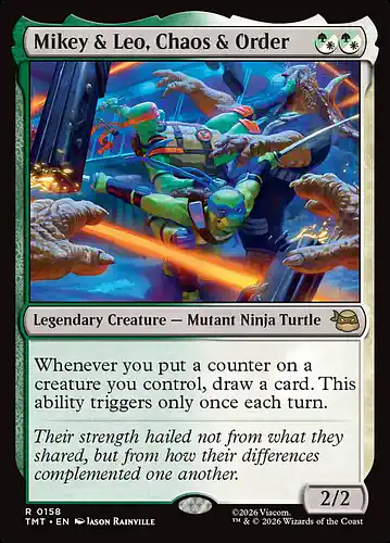 Mikey & Leo, Chaos & Order - tmt Spoiler