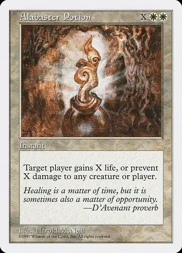 Alabaster Potion - 5ed Spoiler