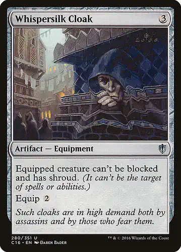 Whispersilk Cloak - c16 Spoiler