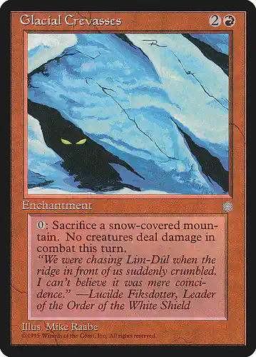 Glacial Crevasses - ice Spoiler