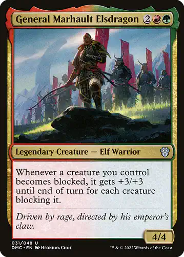 General Marhault Elsdragon - dmc Spoiler