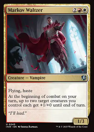 Markov Waltzer - inr Spoiler