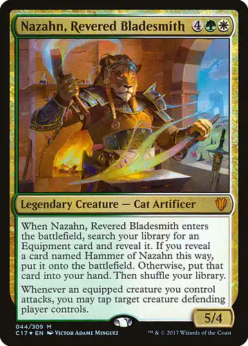 Nazahn, Revered Bladesmith - c17 Spoiler