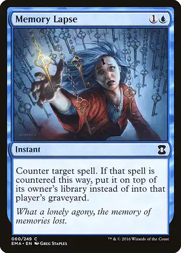 Memory Lapse - ema Spoiler