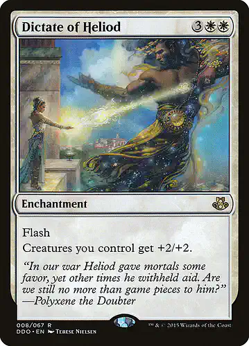 Dictate of Heliod - ddo Spoiler