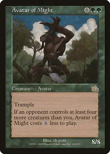 Avatar of Might - pcy Spoiler