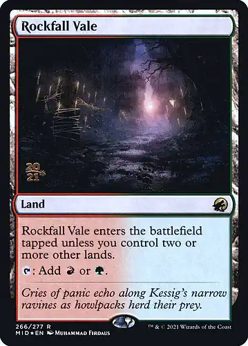 Rockfall Vale - mid Spoiler