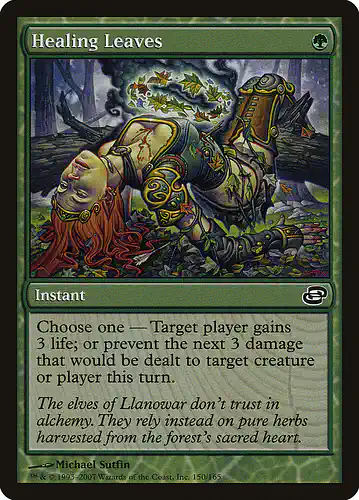 Healing Leaves - plc Spoiler