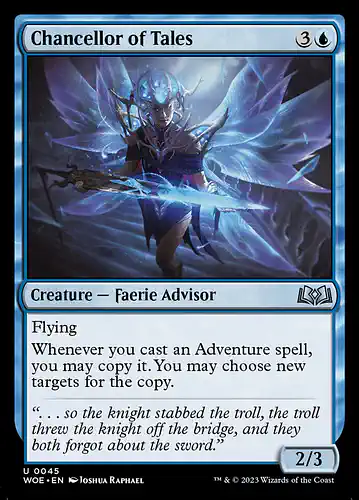 Chancellor of Tales - woe Spoiler