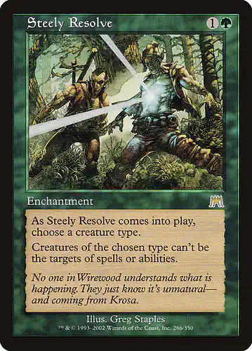 Steely Resolve - ons Spoiler