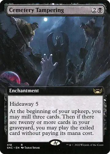 Cemetery Tampering - snc Spoiler