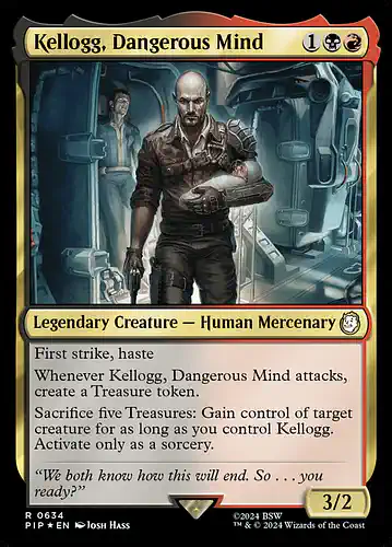 Kellogg, Dangerous Mind - pip Spoiler