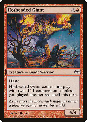 Hotheaded Giant - eve Spoiler