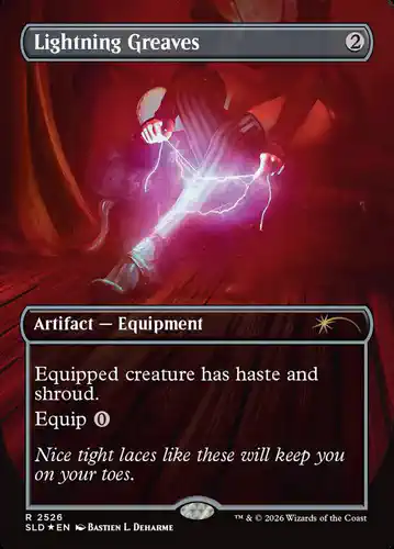 Lightning Greaves - sld Spoiler