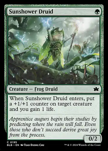 Sunshower Druid - blb Spoiler