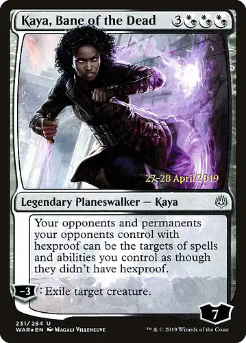Kaya, Bane of the Dead - war Spoiler
