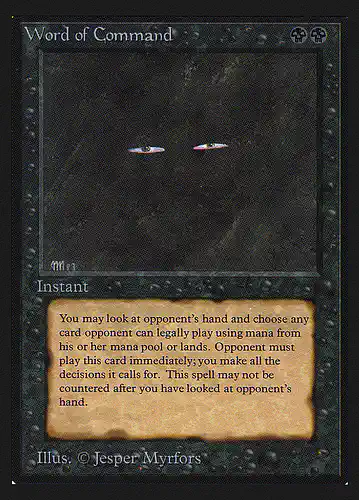 Word of Command - cei Spoiler