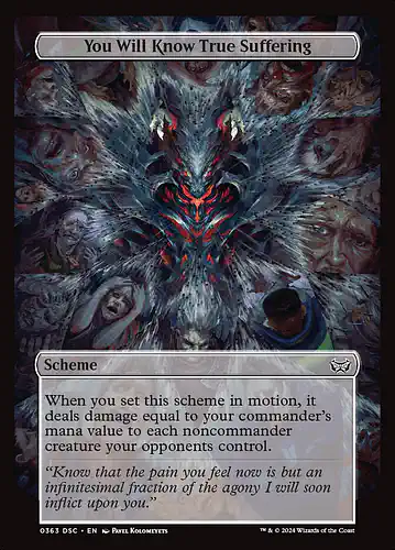 You Will Know True Suffering - dsc Spoiler