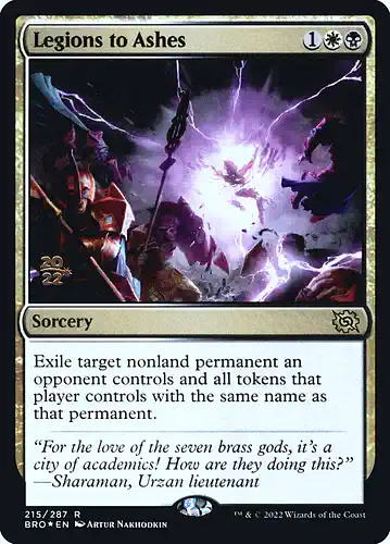 Legions to Ashes - bro Spoiler