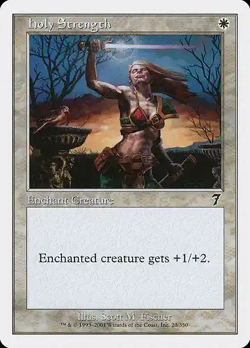 Holy Strength - 7ed Spoiler