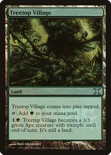 Treetop Village - 10e Spoiler