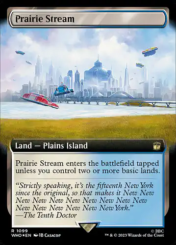 Prairie Stream - who Spoiler