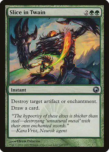 Slice in Twain - som Spoiler