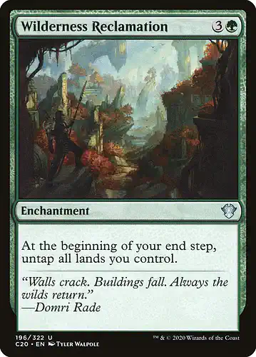 Wilderness Reclamation - c20 Spoiler