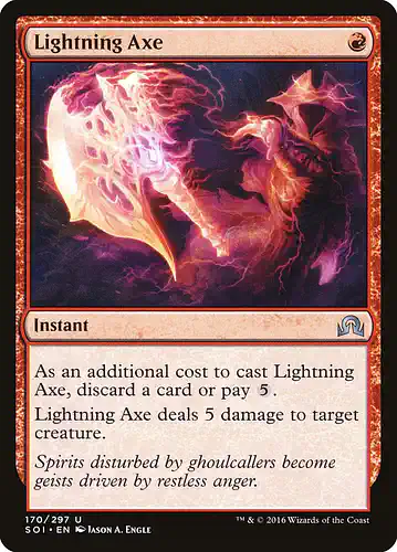 Lightning Axe - soi Spoiler