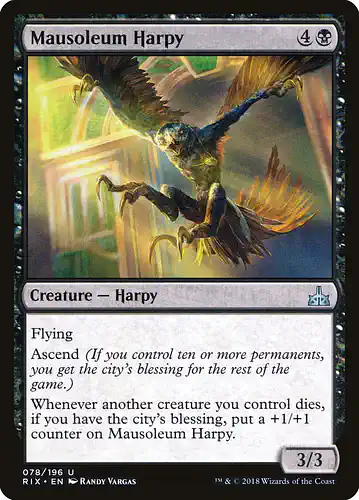 Mausoleum Harpy - rix Spoiler