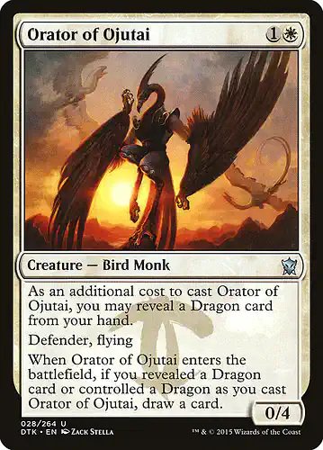 Orator of Ojutai - dtk Spoiler