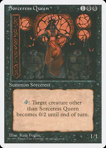 Sorceress Queen - 4ed Spoiler