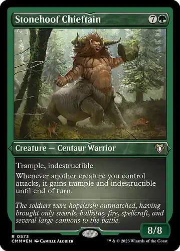 Stonehoof Chieftain - cmm Spoiler