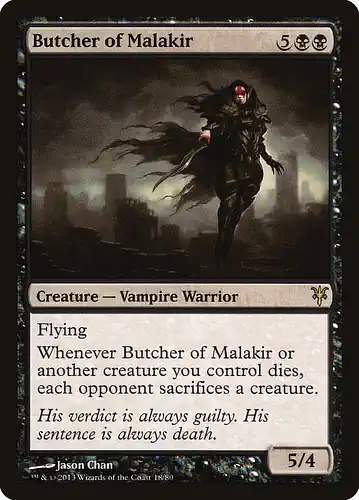 Butcher of Malakir - ddk Spoiler