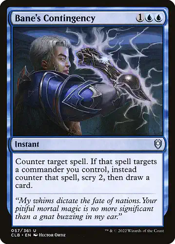 Bane's Contingency - clb Spoiler