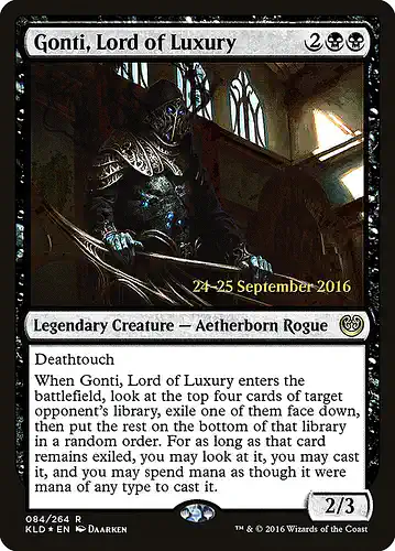Gonti, Lord of Luxury - kld Spoiler