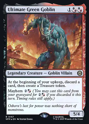 Ultimate Green Goblin - spm Spoiler