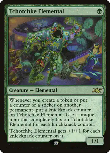 Tchotchke Elemental - unf Spoiler