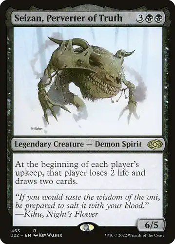 Seizan, Perverter of Truth - j22 Spoiler