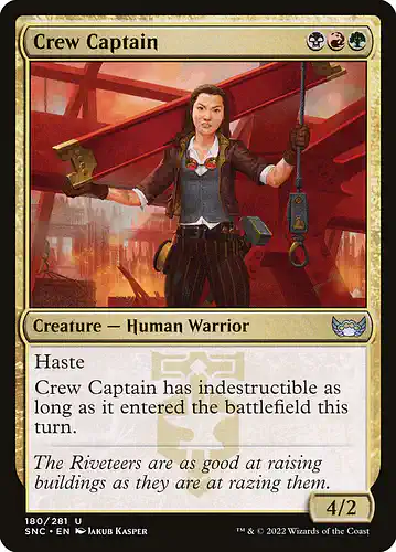 Crew Captain - snc Spoiler