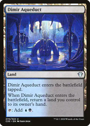 Dimir Aqueduct - c20 Spoiler