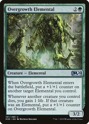 Overgrowth Elemental - m20 Spoiler