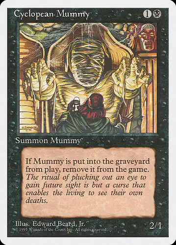 Cyclopean Mummy - 4ed Spoiler