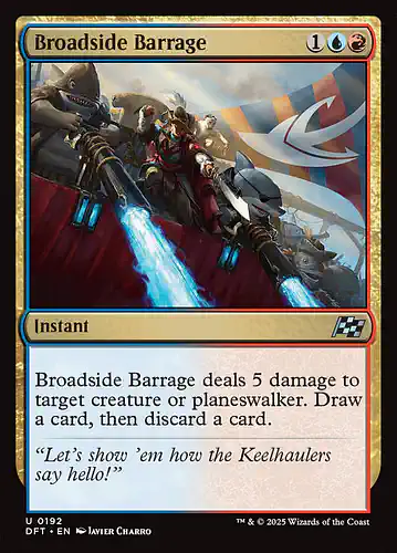 Broadside Barrage - dft Spoiler