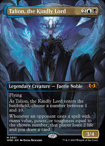 Talion, the Kindly Lord - woe Spoiler