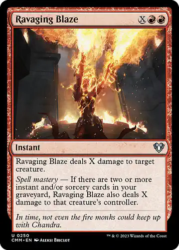 Ravaging Blaze - cmm Spoiler