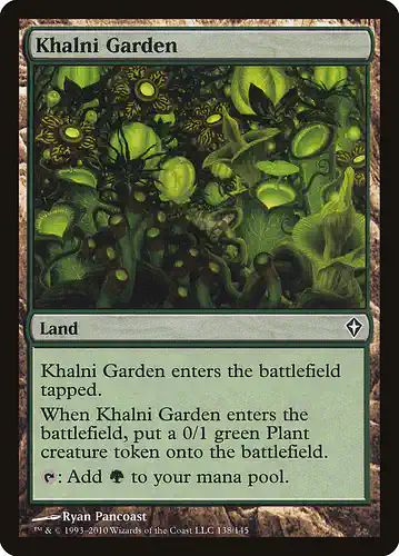 Khalni Garden - wwk Spoiler