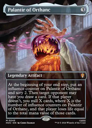 Palantír of Orthanc - hoc Spoiler